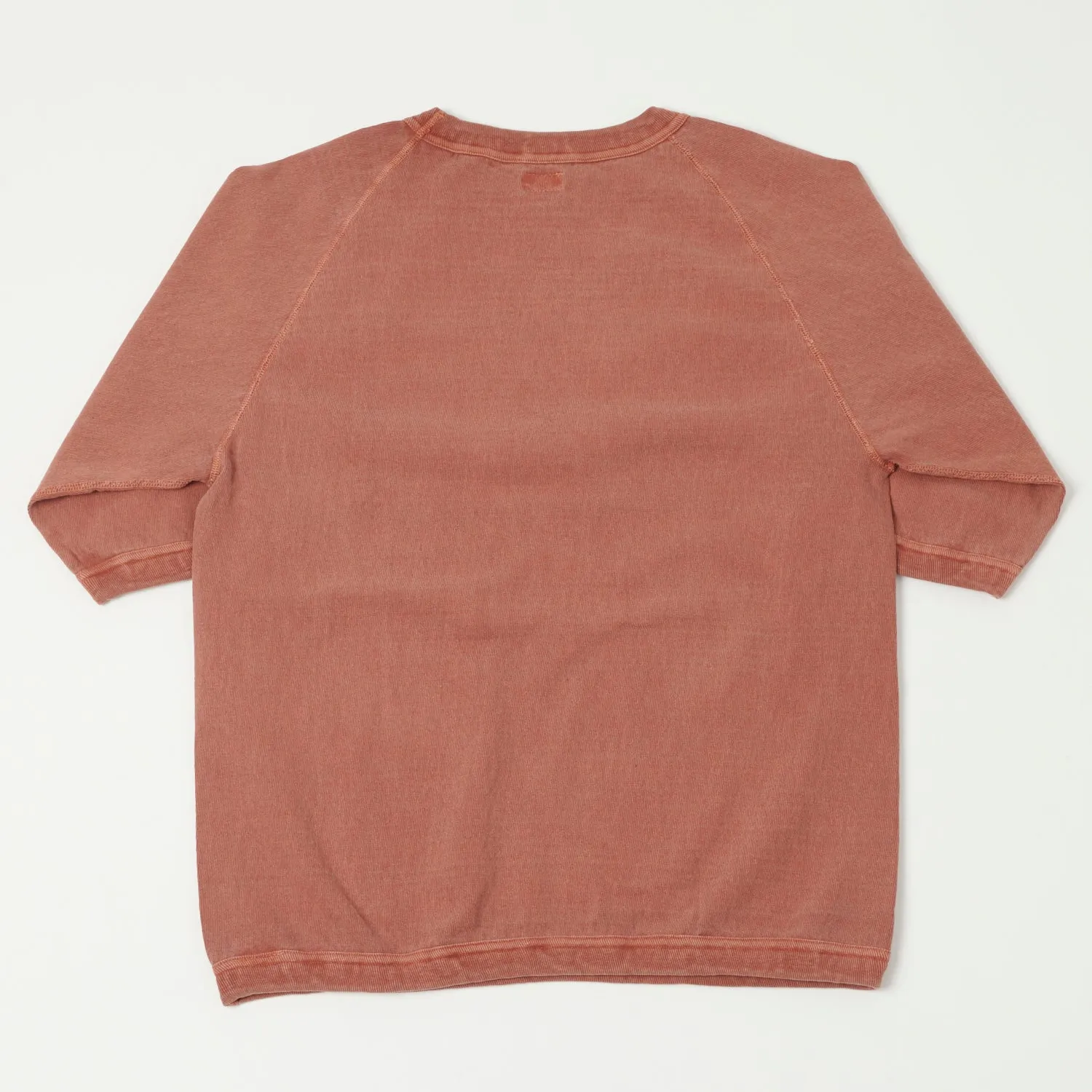 Dubbleworks Heavy Fabric Pigment Raglan Tee - Brick Red