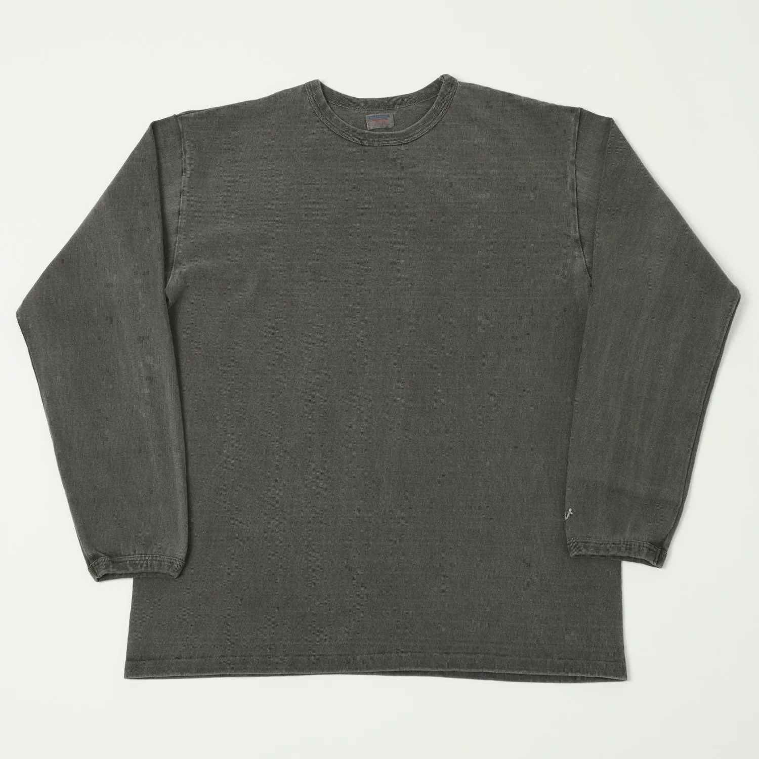 Dubbleworks Long Sleeve Heavy Fabric Pigment Dyed Tee - Sumikuro