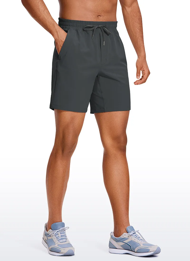 Feathery-Fit Athletic Shorts 7''- Linerless