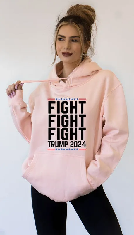 Fight Fight Fight 2024 Graphic Hoodie