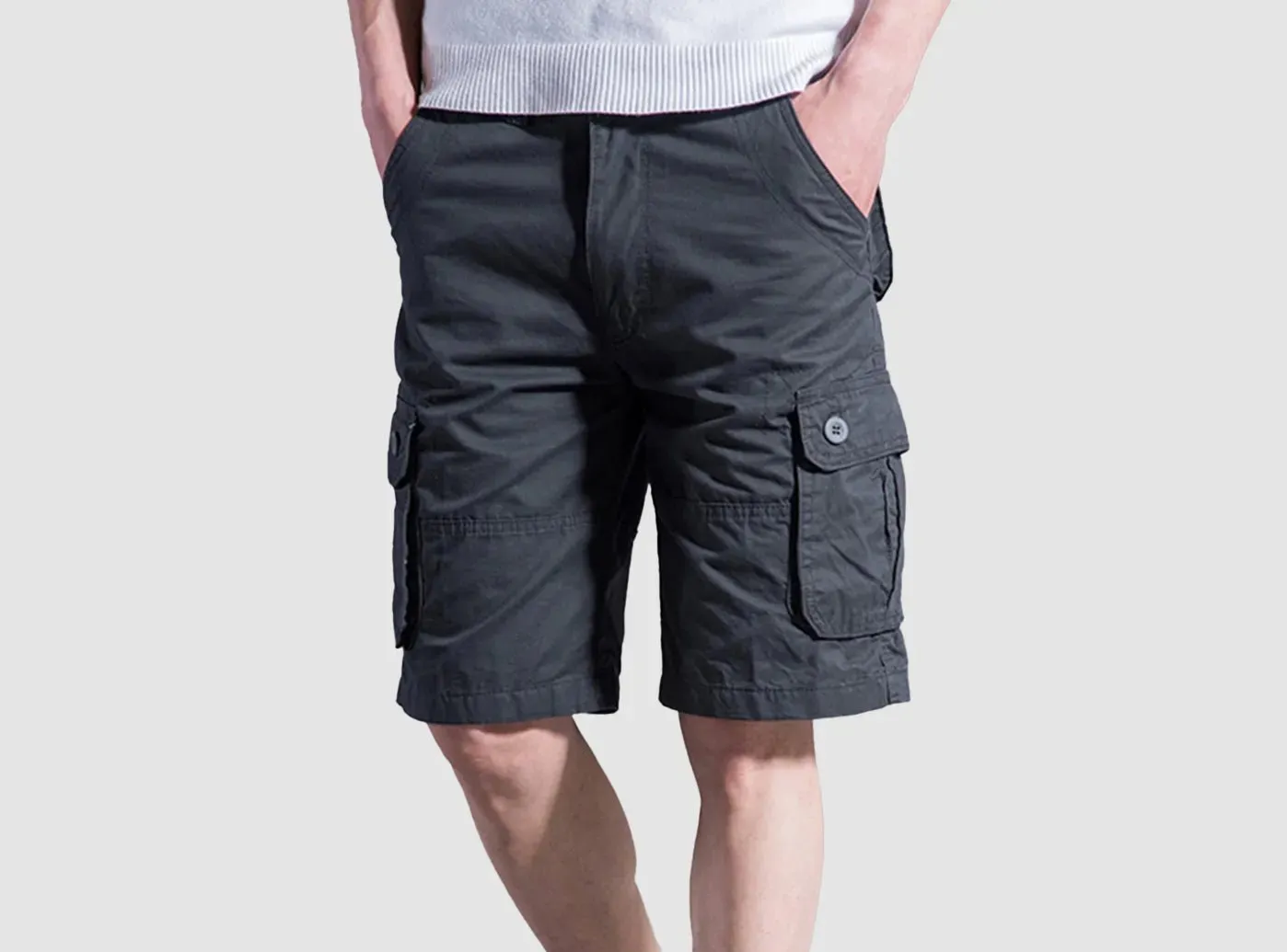 FitVille Men's UrbanFlex Shorts