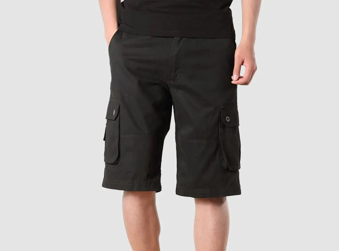 FitVille Men's UrbanFlex Shorts