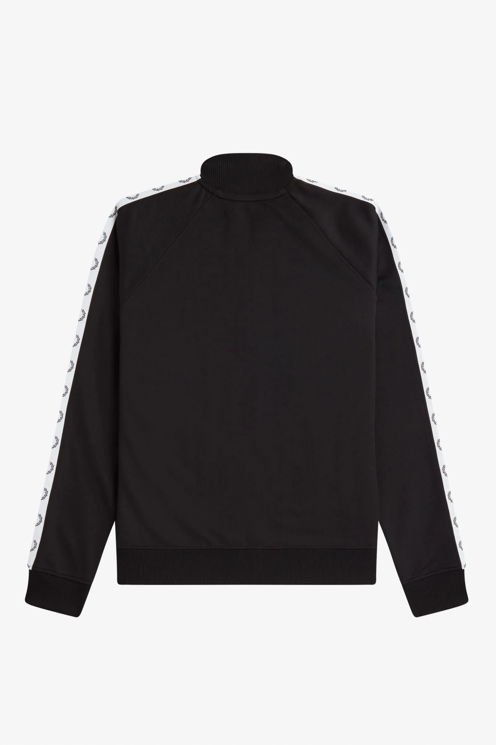 Fred Perry Taped Track Jacket Black