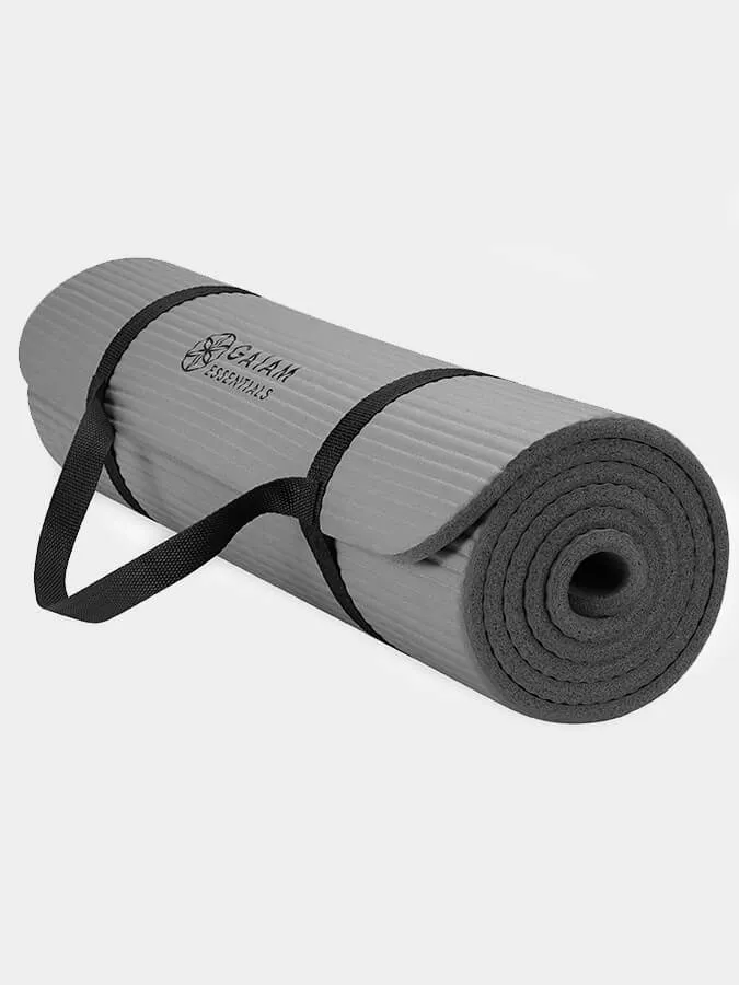 Gaiam Essential Fitness Yoga Mat 10mm