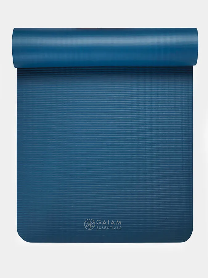 Gaiam Essential Fitness Yoga Mat 10mm