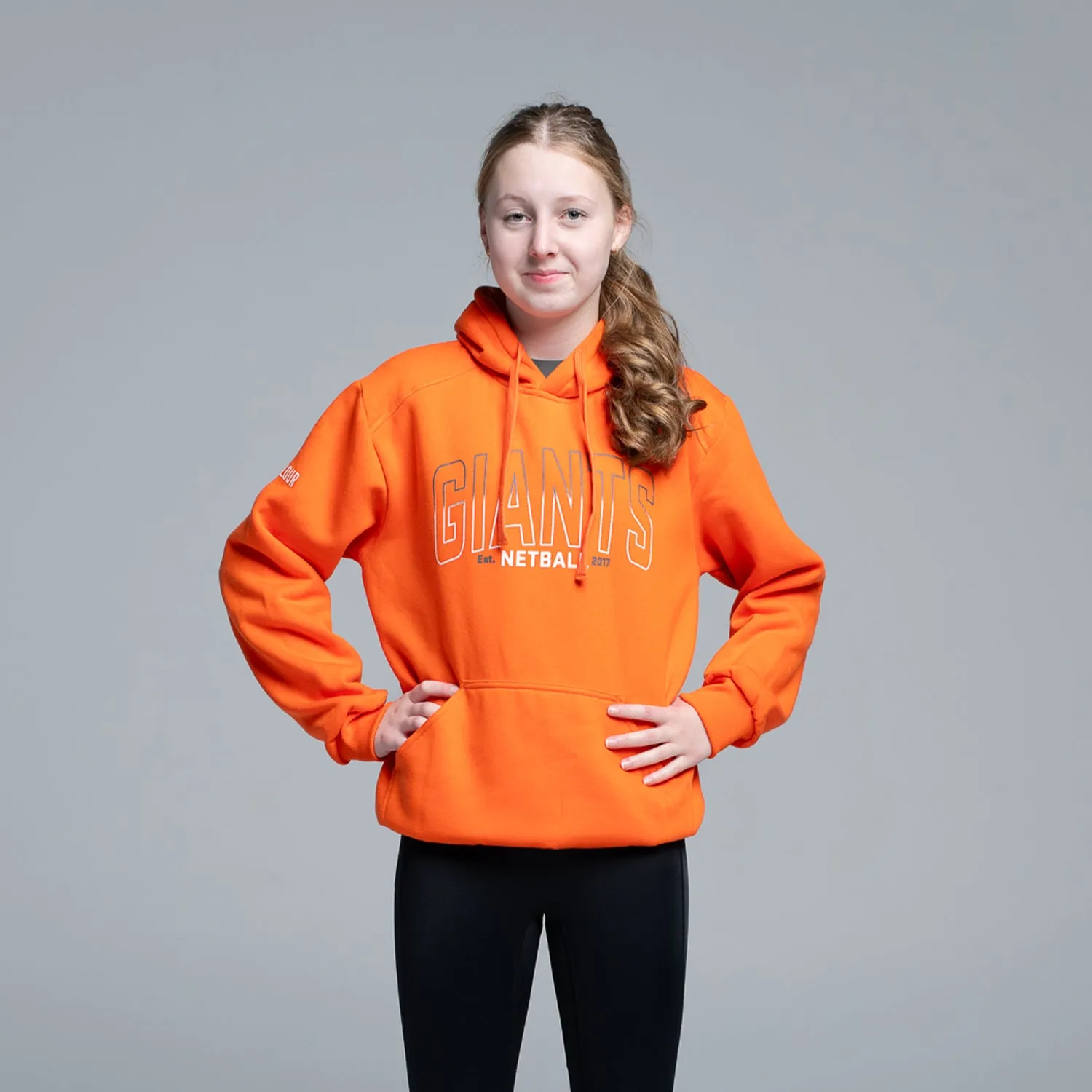 GIANTS Netball Orange Hoodie