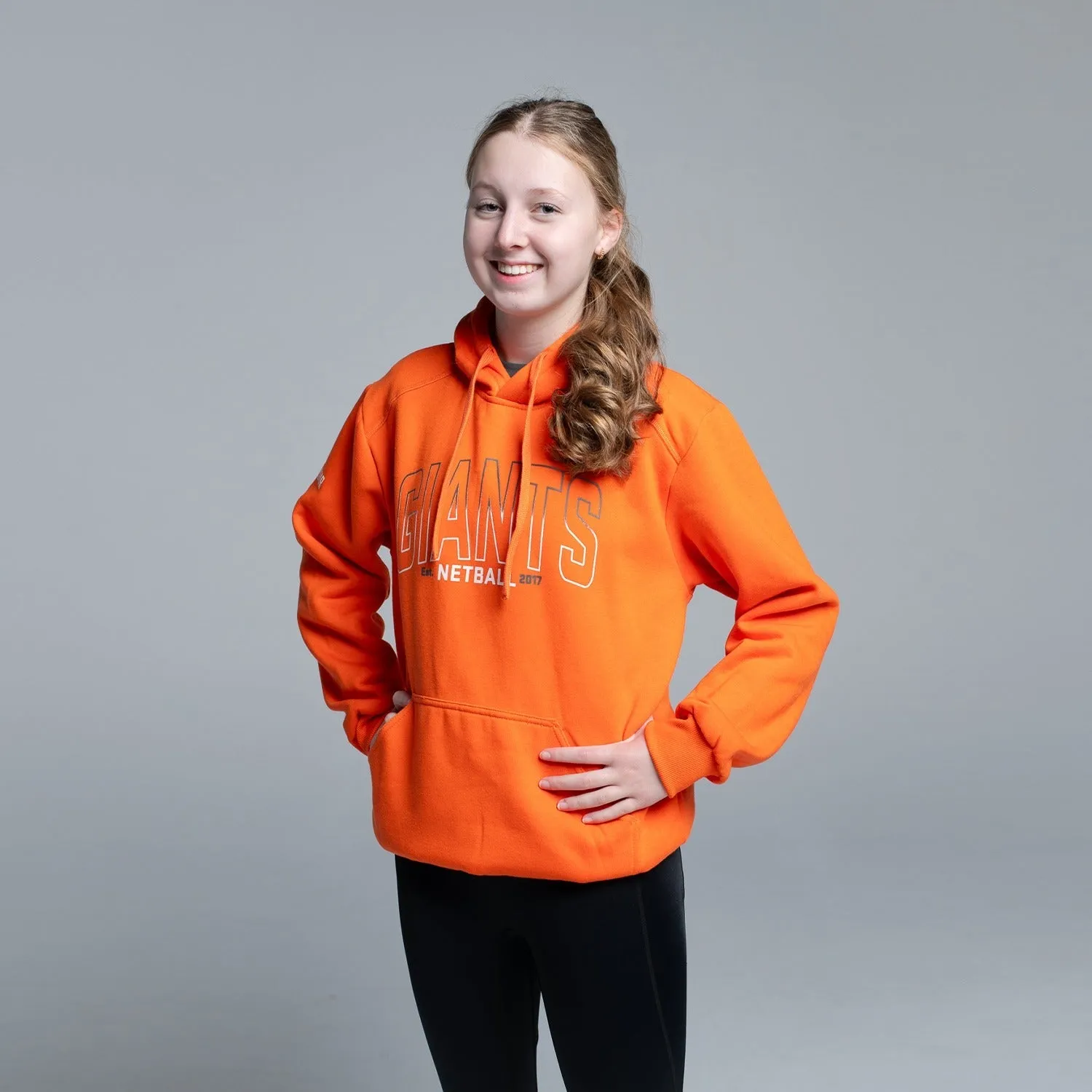 GIANTS Netball Orange Hoodie