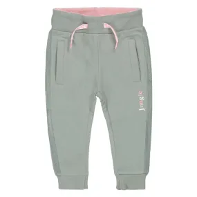 Girls Jogging Trousers Green | Dirkje