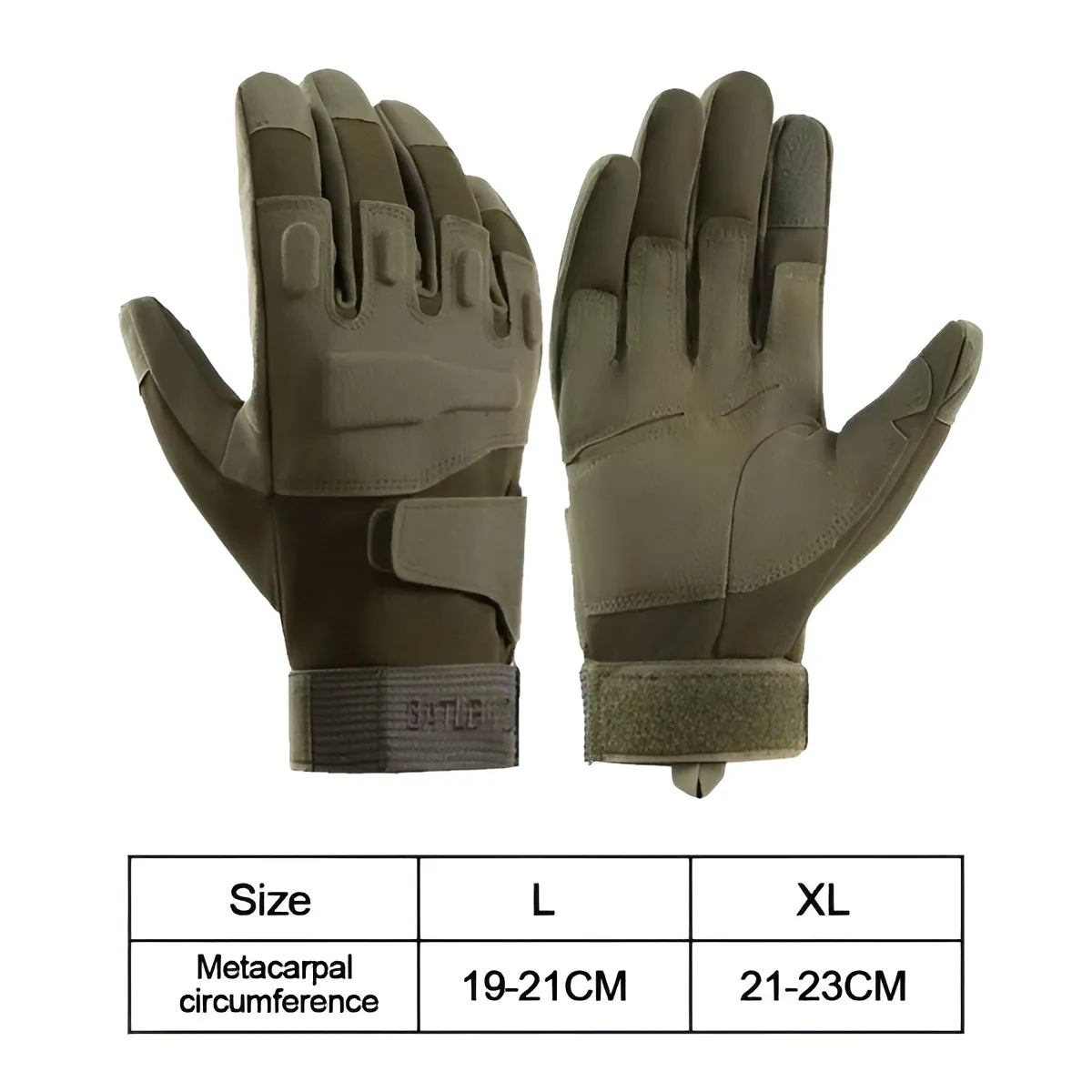 GRW Glove for Men Warm Sport Protection Design Anti-Slip Touchscreen Winter