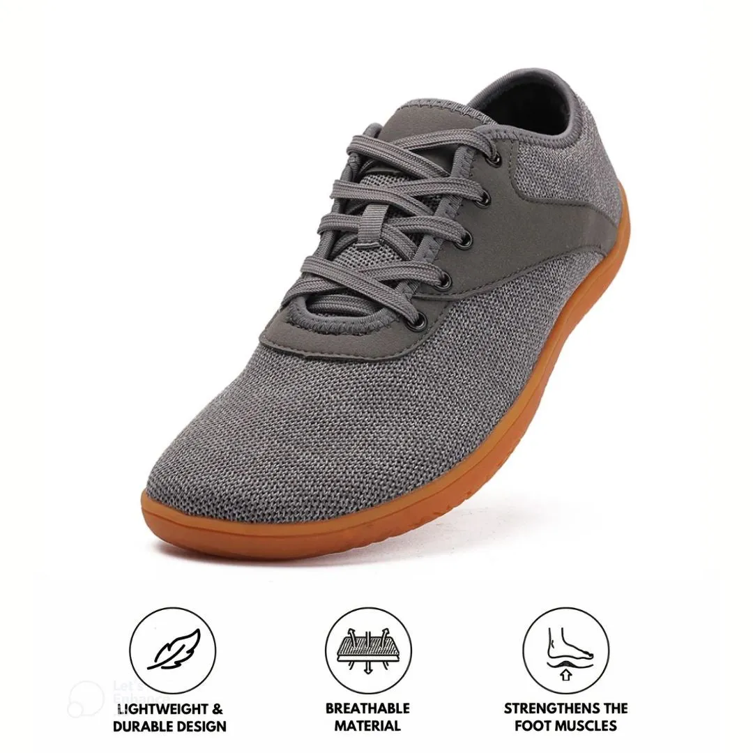 GRW Ortho Barefoot Men Shoes | Healthy Feet, Zero Drop Heel Casual Shoes