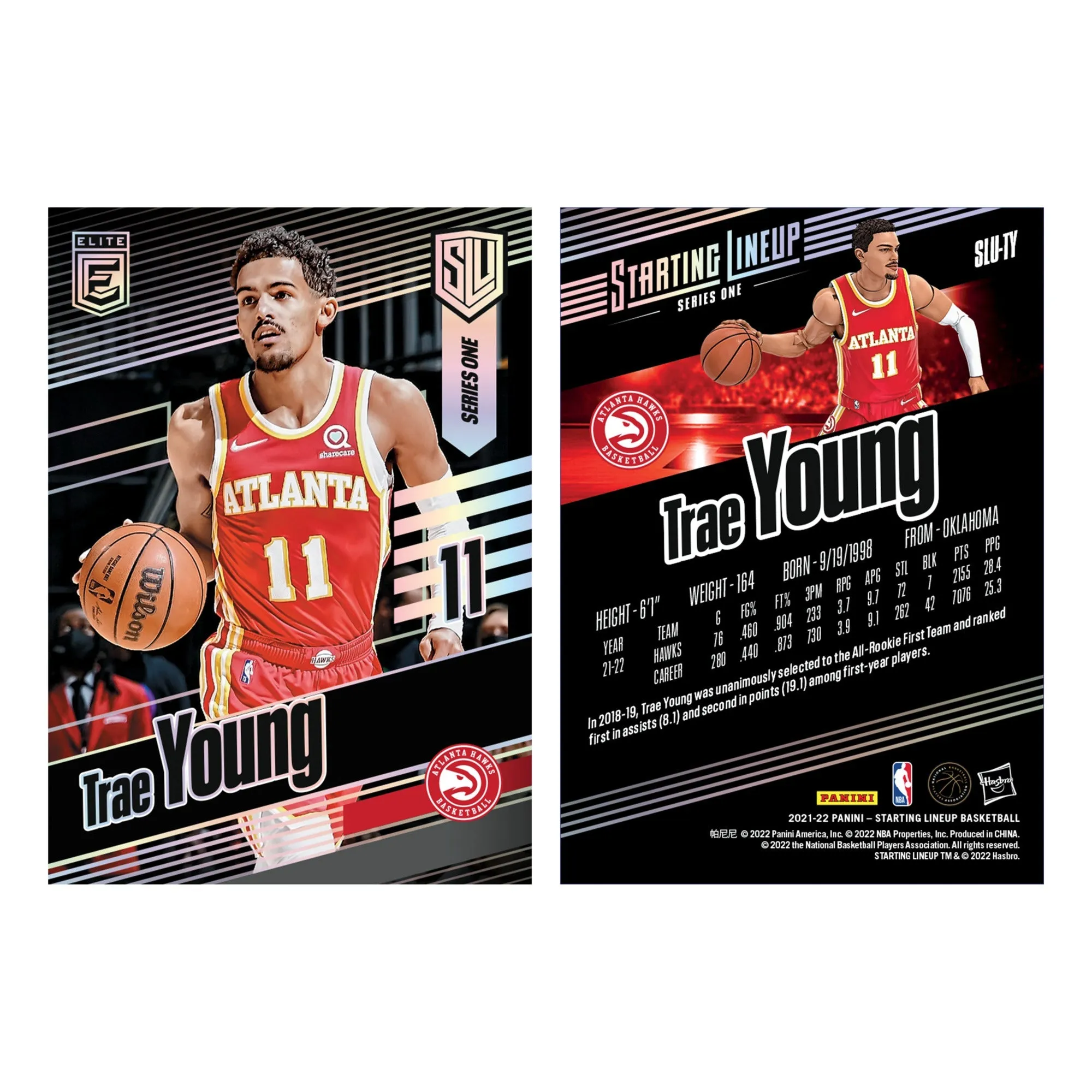 Hasbro Starting Lineup Series 1 Trae Young