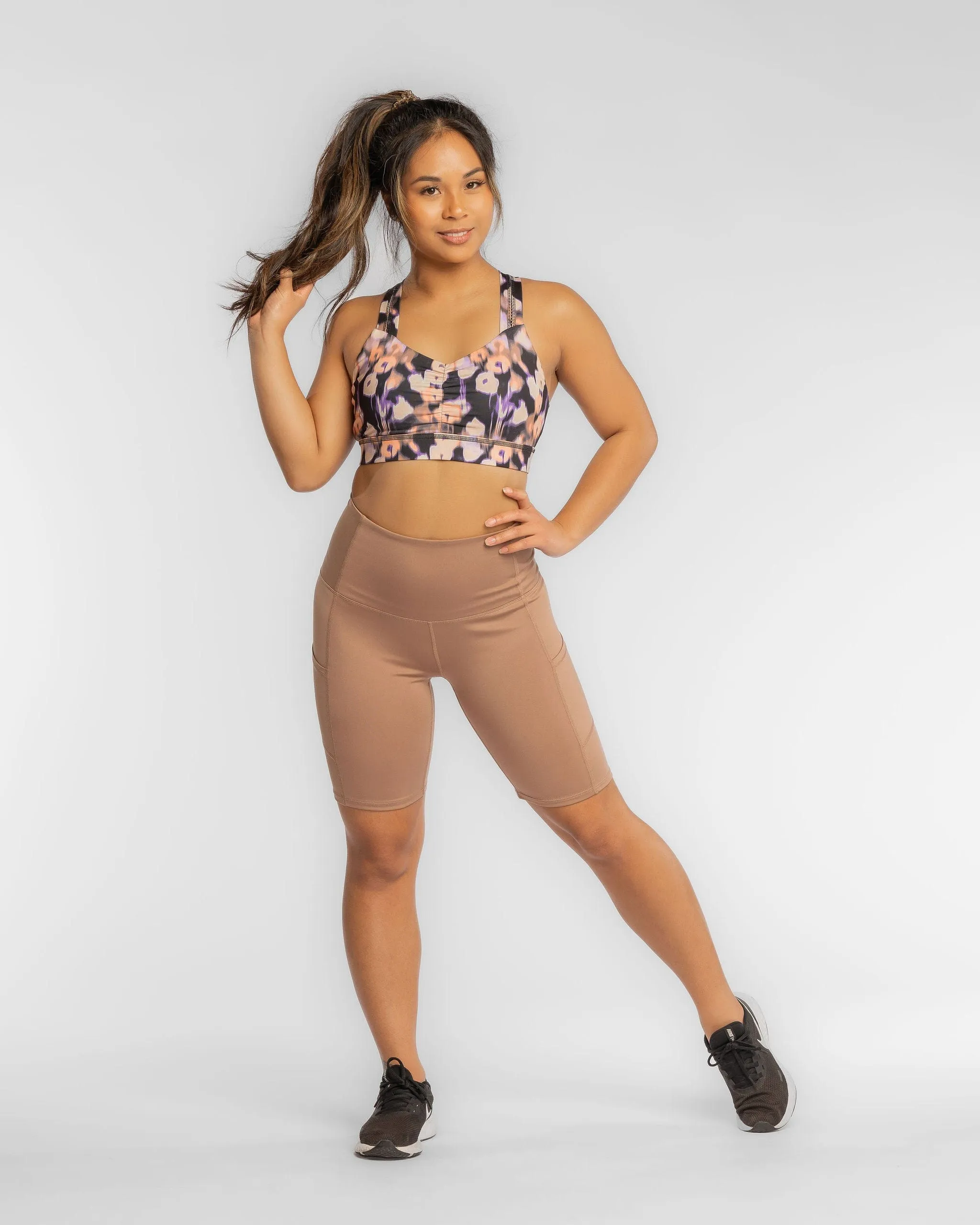 Hi Five High-Waisted Biker Short – Just Brew It