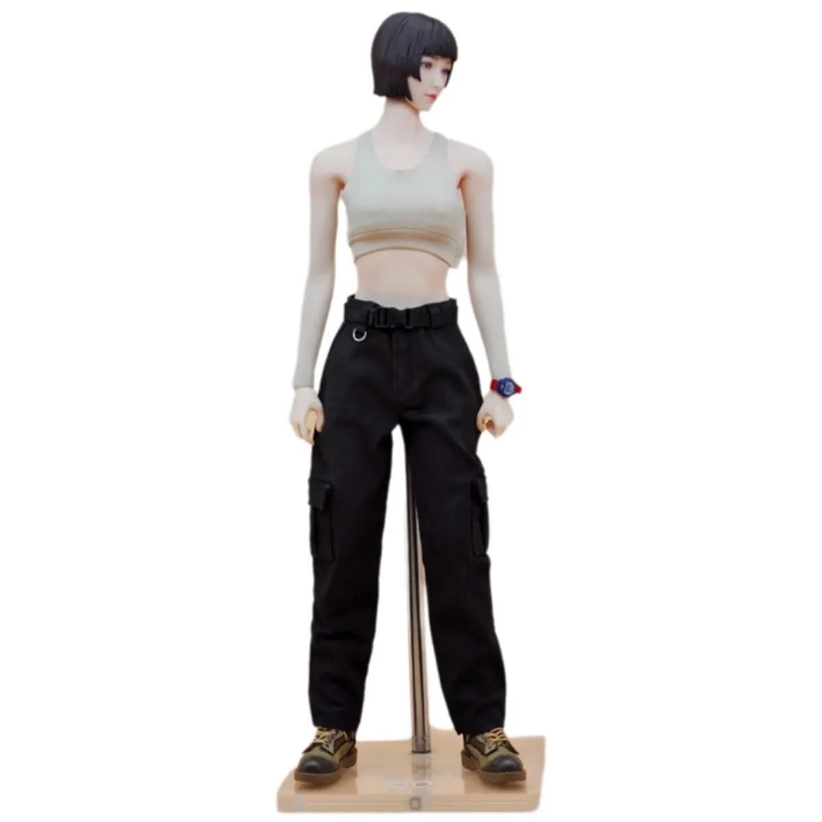 HiPlay CUKE TOYS, The Female Security Guard Doll Clothes Set, For 12 Inches Collectible Figure