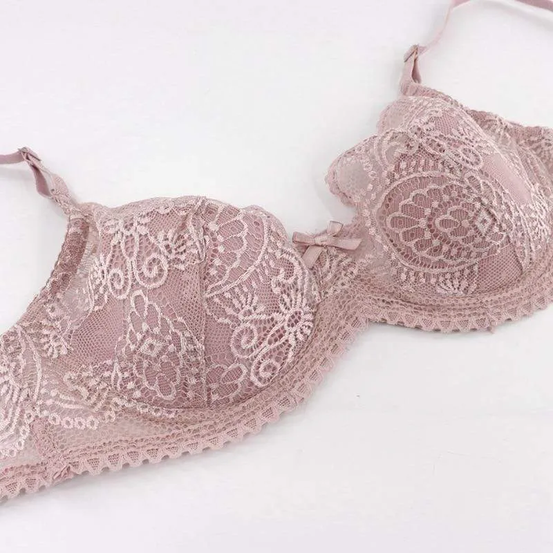 Lace Breathable Push Up Bra