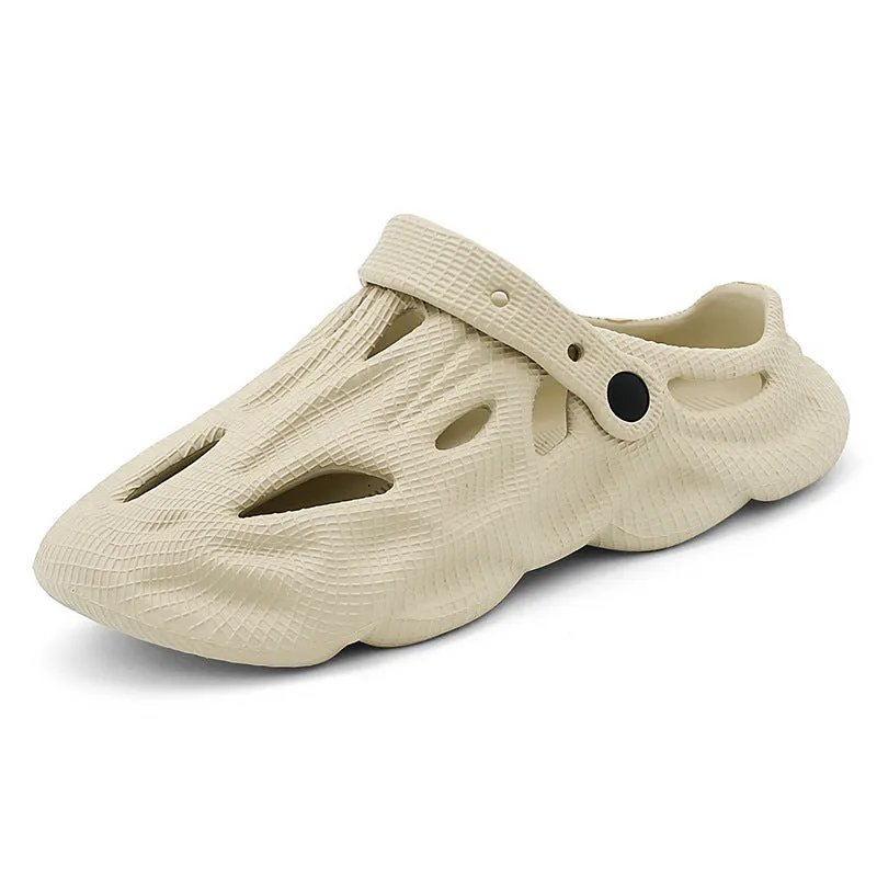 LionVII Unisex-Adult Coconut Trunk Style Clogs