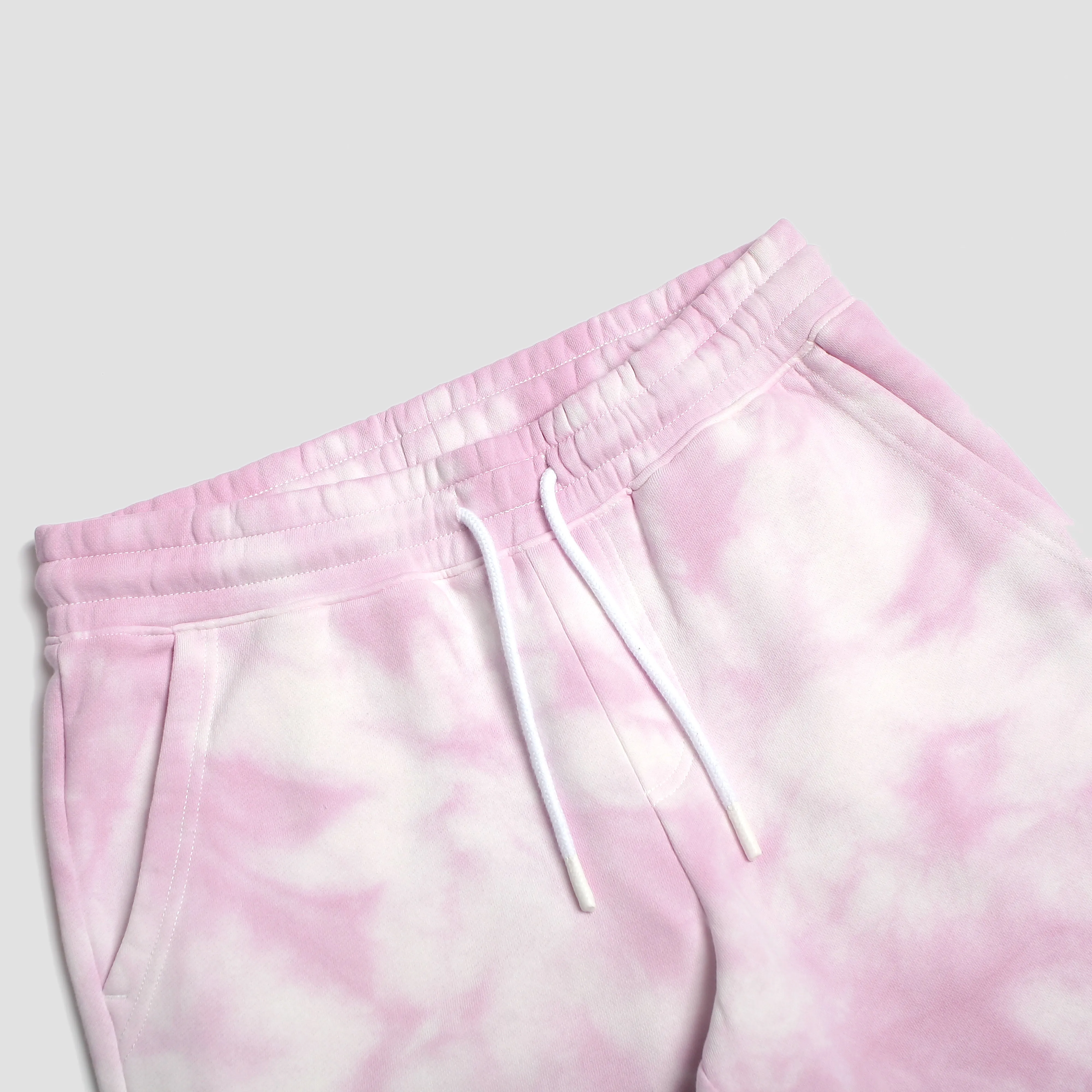 Loftloom Sweat Shorts Lilac Crystal Tie Dye