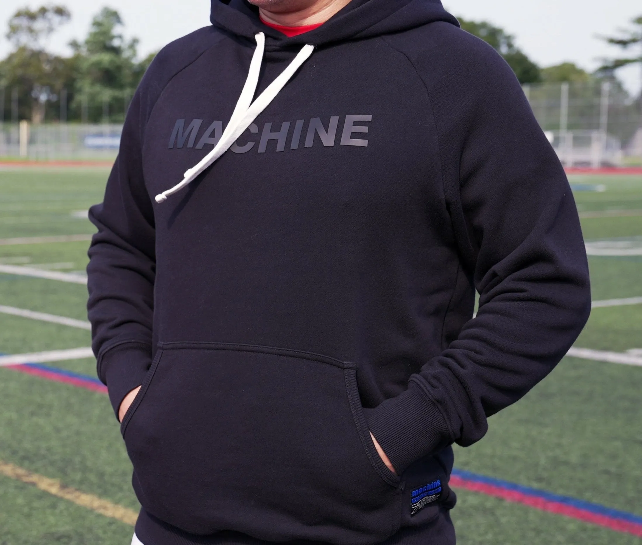 Machine Avenue 'N" the "MAN"Hoodie in Black 2.0