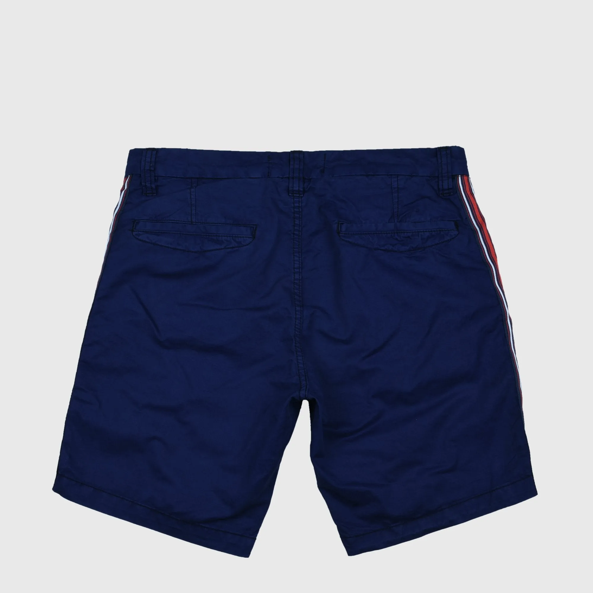 MEN-Anglio Litrico 'Navy' Garment Dye Midnight Chino Shorts AL653