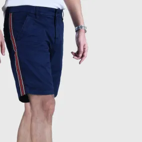 MEN-Anglio Litrico 'Navy' Garment Dye Midnight Chino Shorts AL653