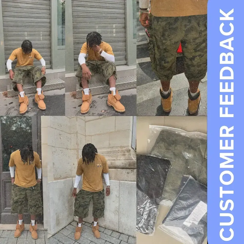 Mens Camo Cargo Shorts