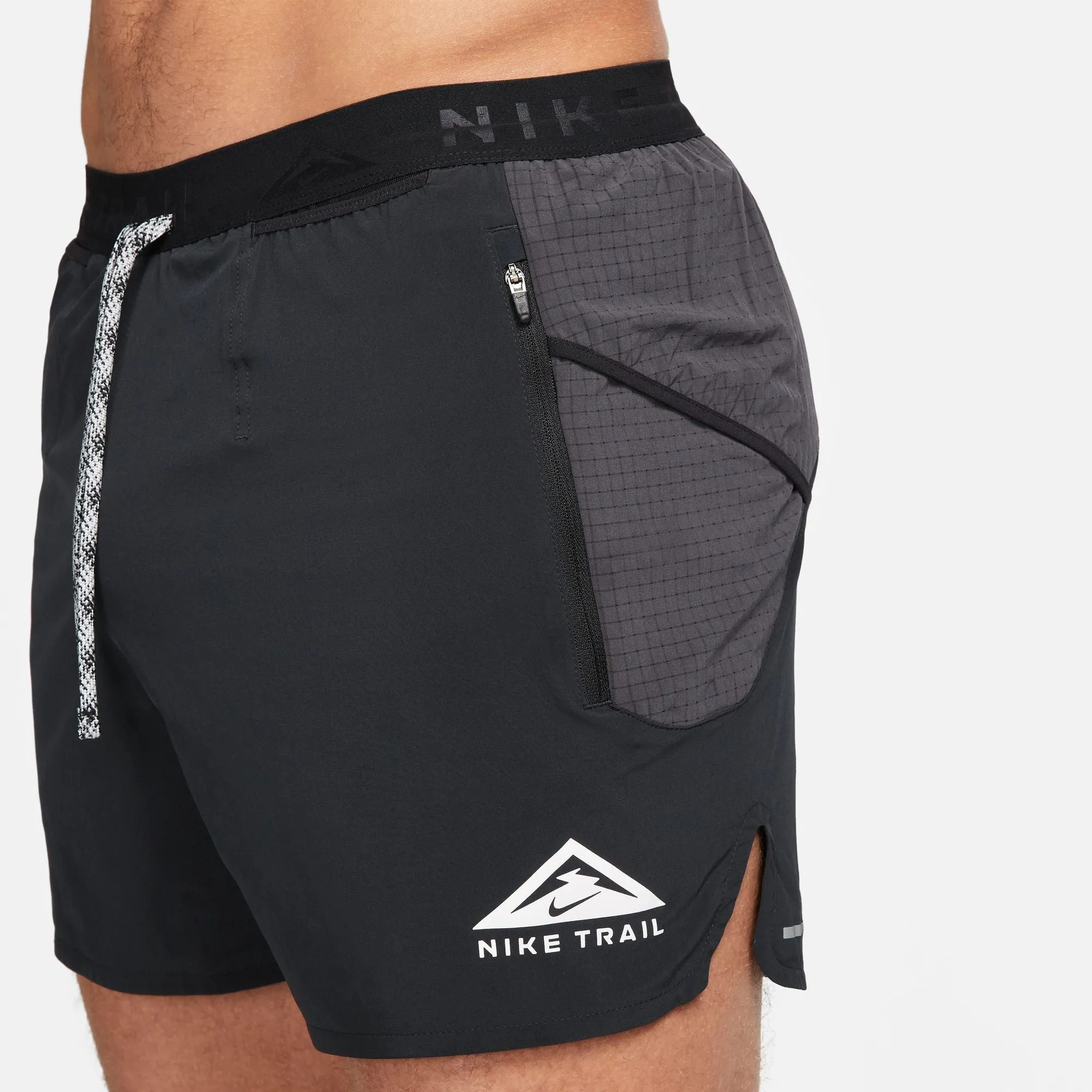 MEN'S DRI-FIT TRAIL SHORT - 010 BLACK/DARK SMOKE