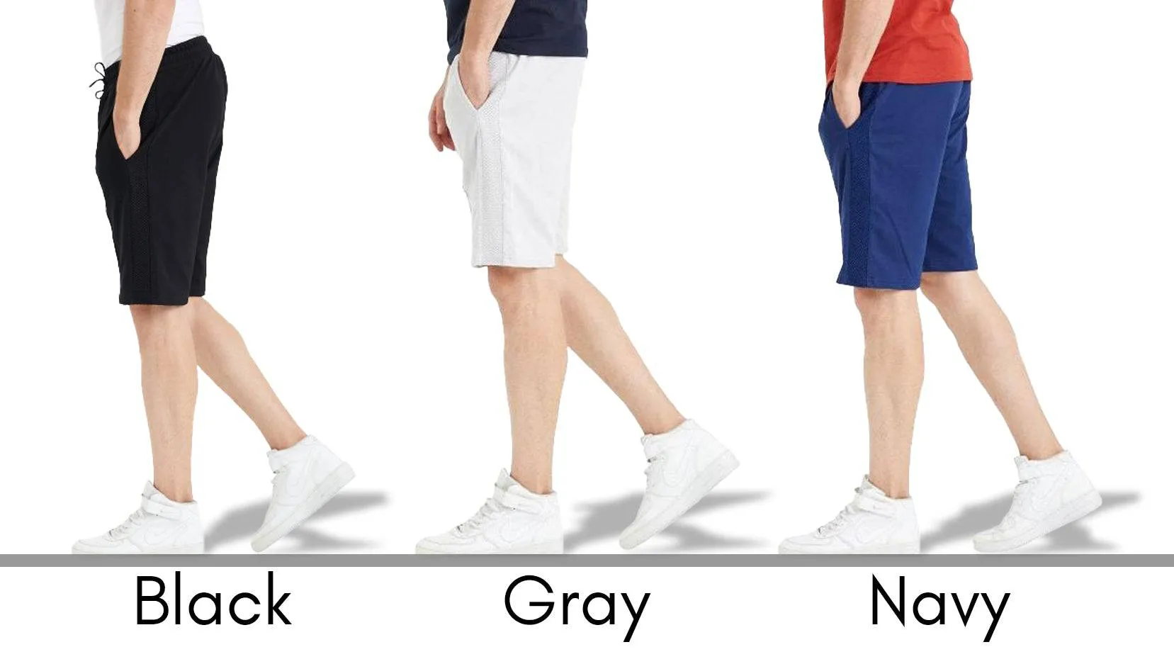 Men's Gym or Work-Out Shorts with Pockets