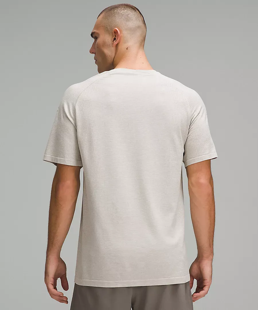 MEN'S METAL VENT TECH SHORT SLEEVE - RAW LINEN/WHITE