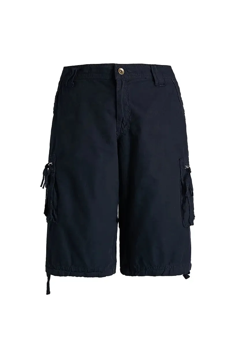 Mens Red Cargo Shorts