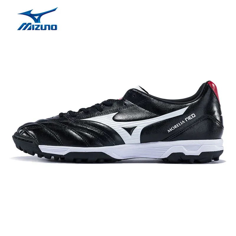 MIZUNO Men's MORELIA NEO UT AS Soccer Shoes TF Support Breathable Sneakers Sports Shoes