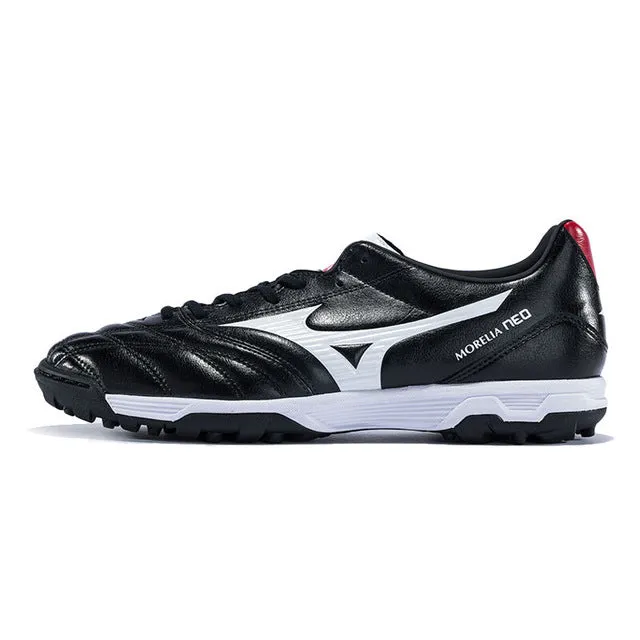 MIZUNO Men's MORELIA NEO UT AS Soccer Shoes TF Support Breathable Sneakers Sports Shoes