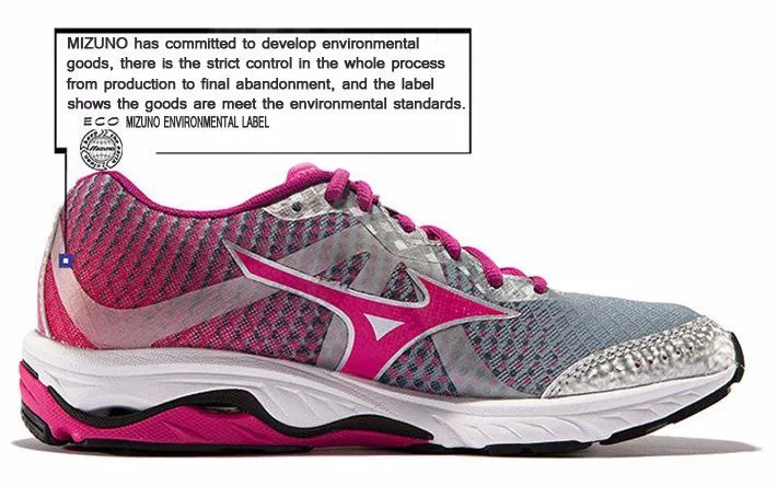 MIZUNO Women WAVE ELEVATION Breathable Light Weight Running Shoes