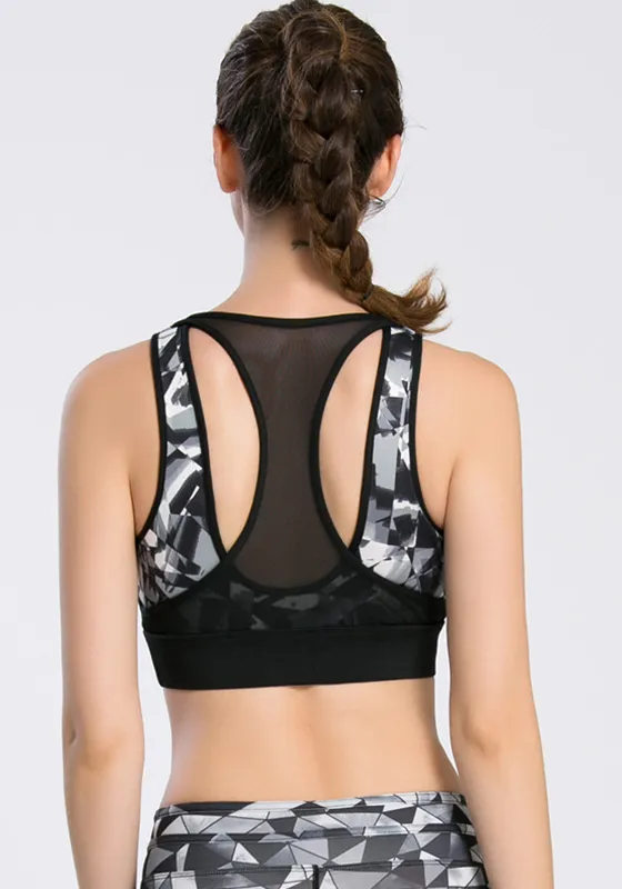 Padded Breathable Yoga Bra