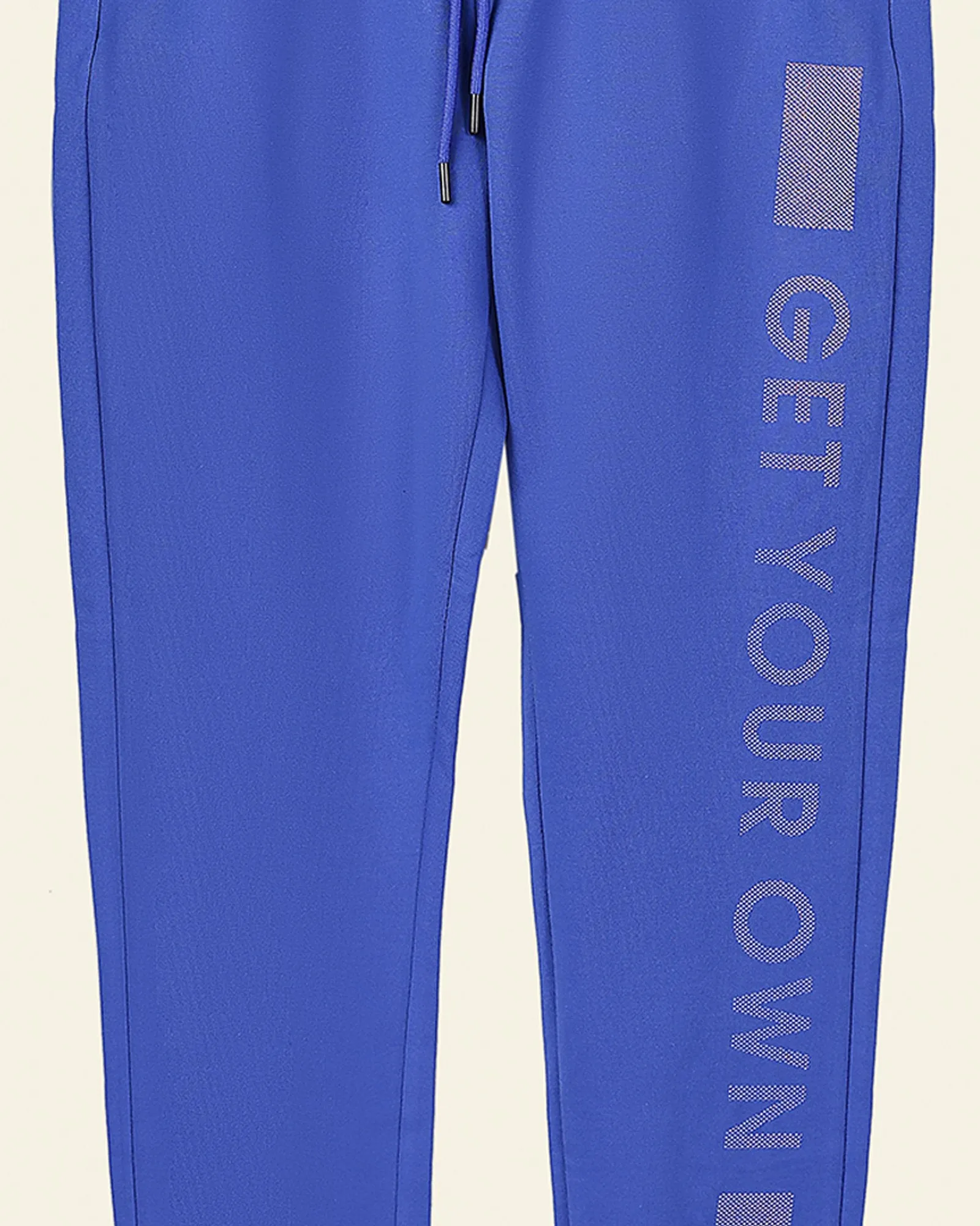 Perforated Print Jogging Trousers