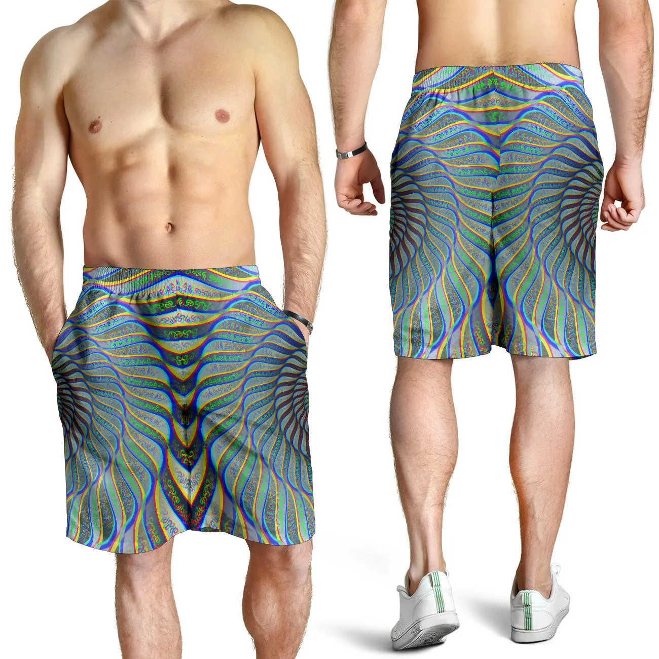 Phonetic Vortex 04 Men's Shorts