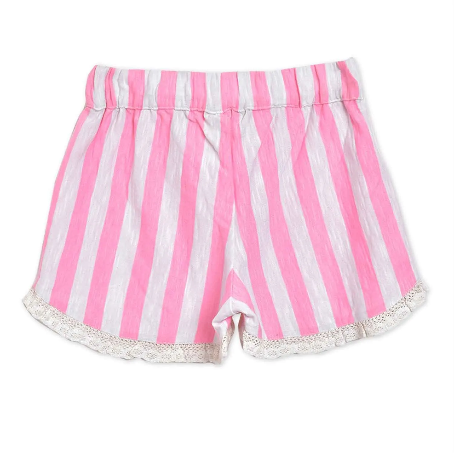 Pom Pom Striped Shorts