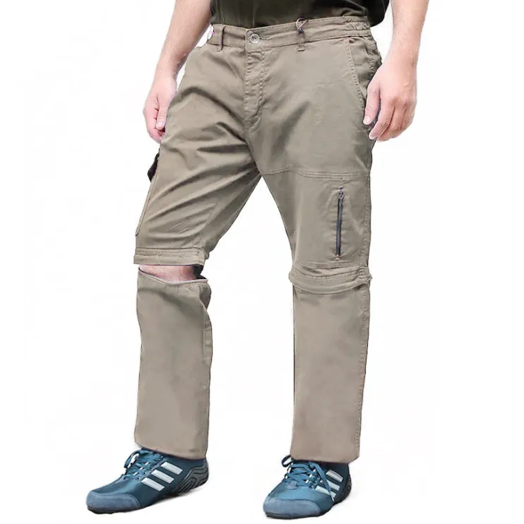 PR - Men 'Beige' Trousers cum Shorts Cargo PR182