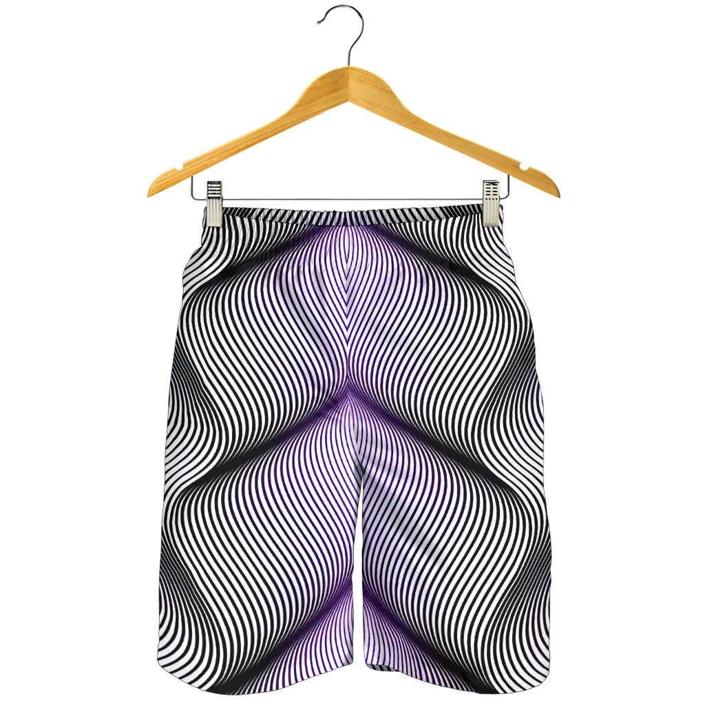 Purple Drift Men's Shorts