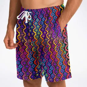 Rainbow Healing Long Shorts