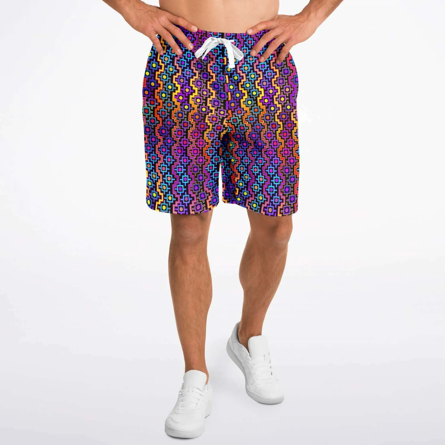 Rainbow Healing Long Shorts