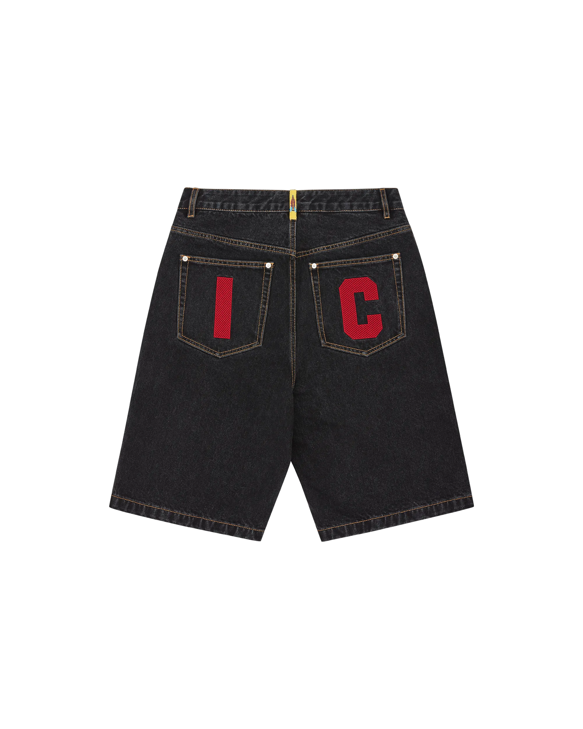 Running Dog Denim Shorts