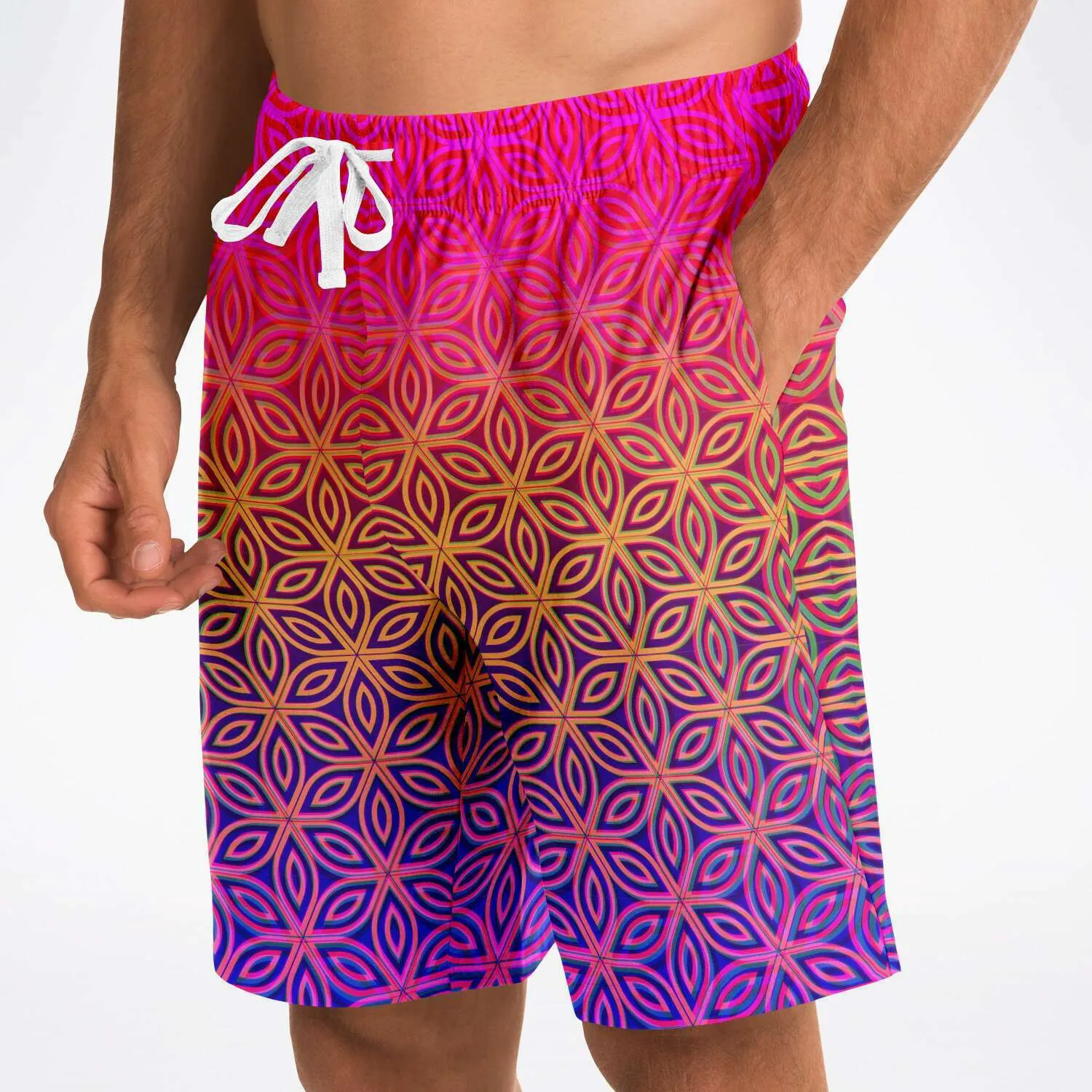 Sacral Bloom Long Shorts