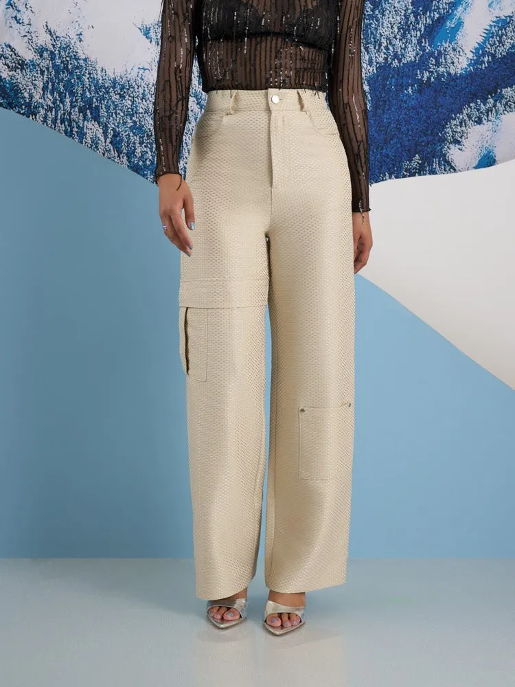 Suki Weave Cargo Trousers