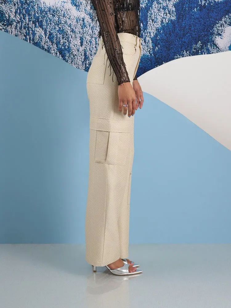 Suki Weave Cargo Trousers