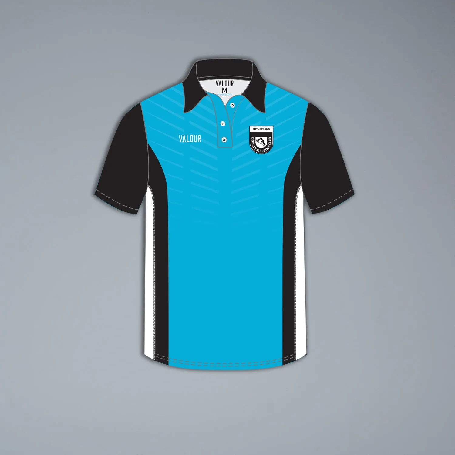 Sutherland  District Athletics Unisex Polo