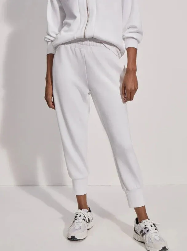 The Slim Cuff Pant | White