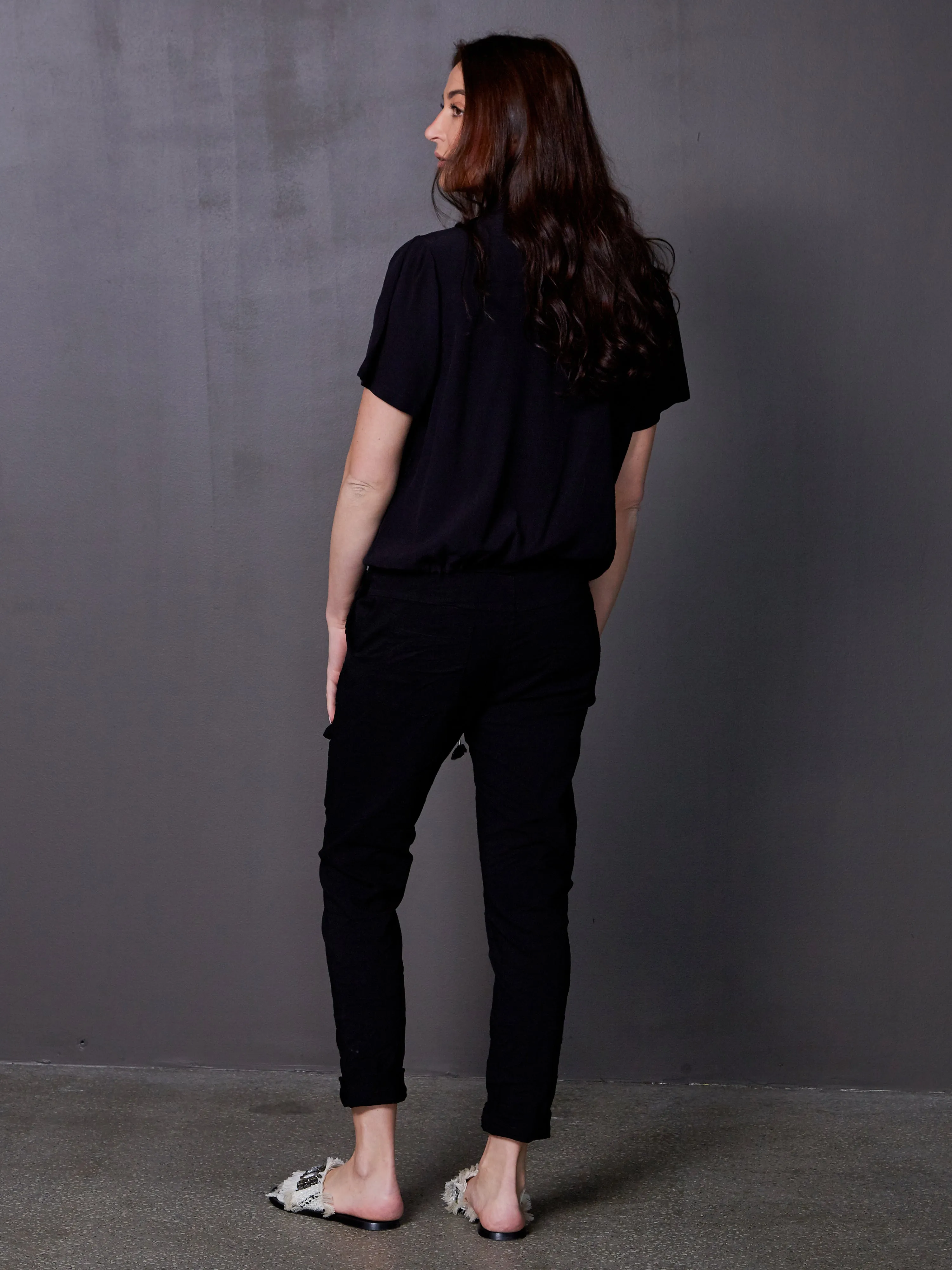 Uta Trousers - Black