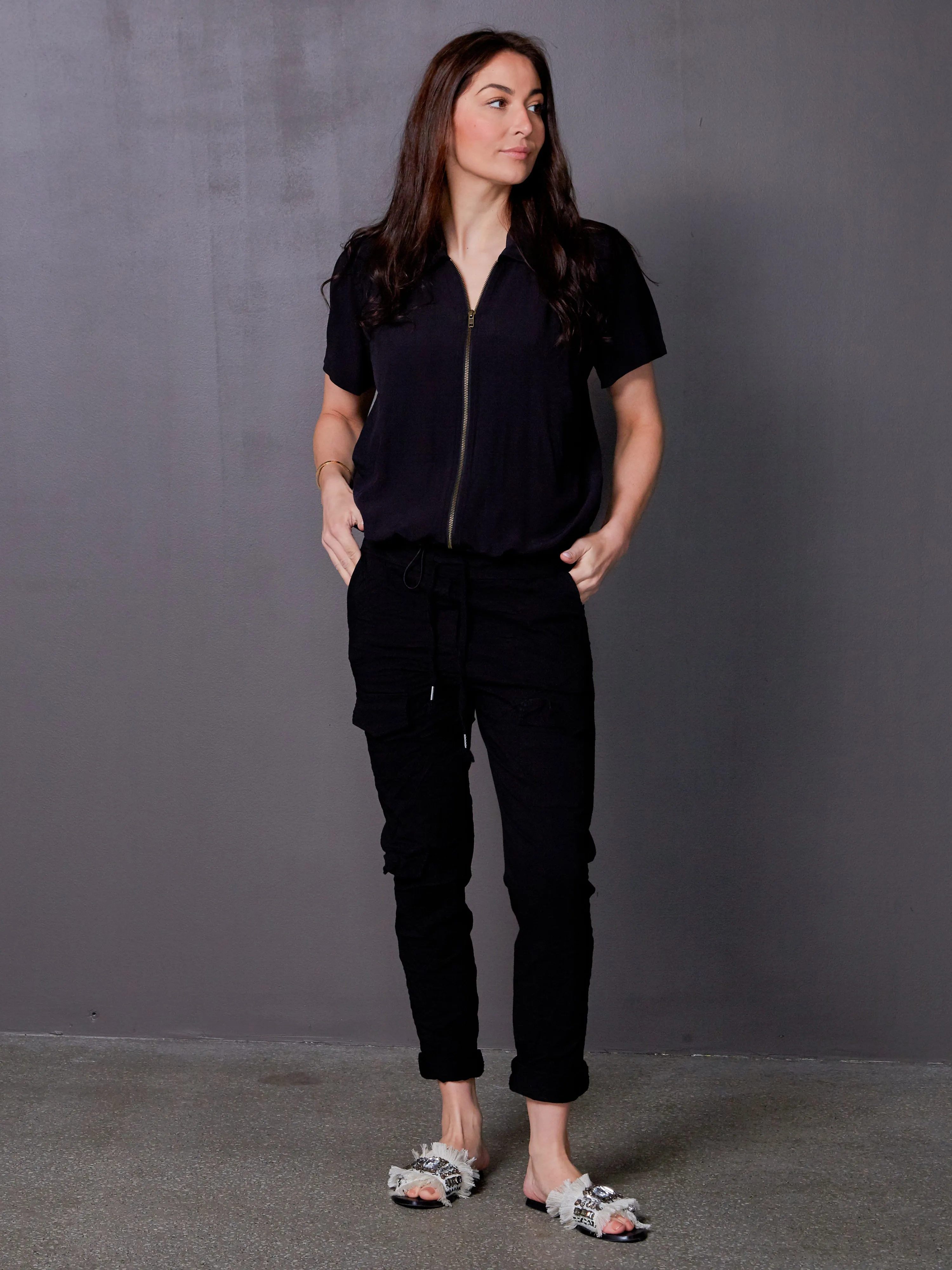 Uta Trousers - Black