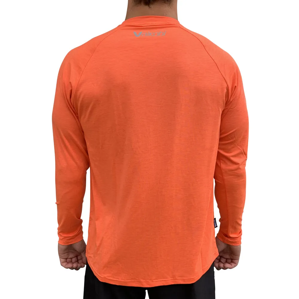 UV Performance L/S Tech Top - Fluro Orange