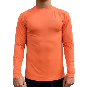 UV Performance L/S Tech Top - Fluro Orange