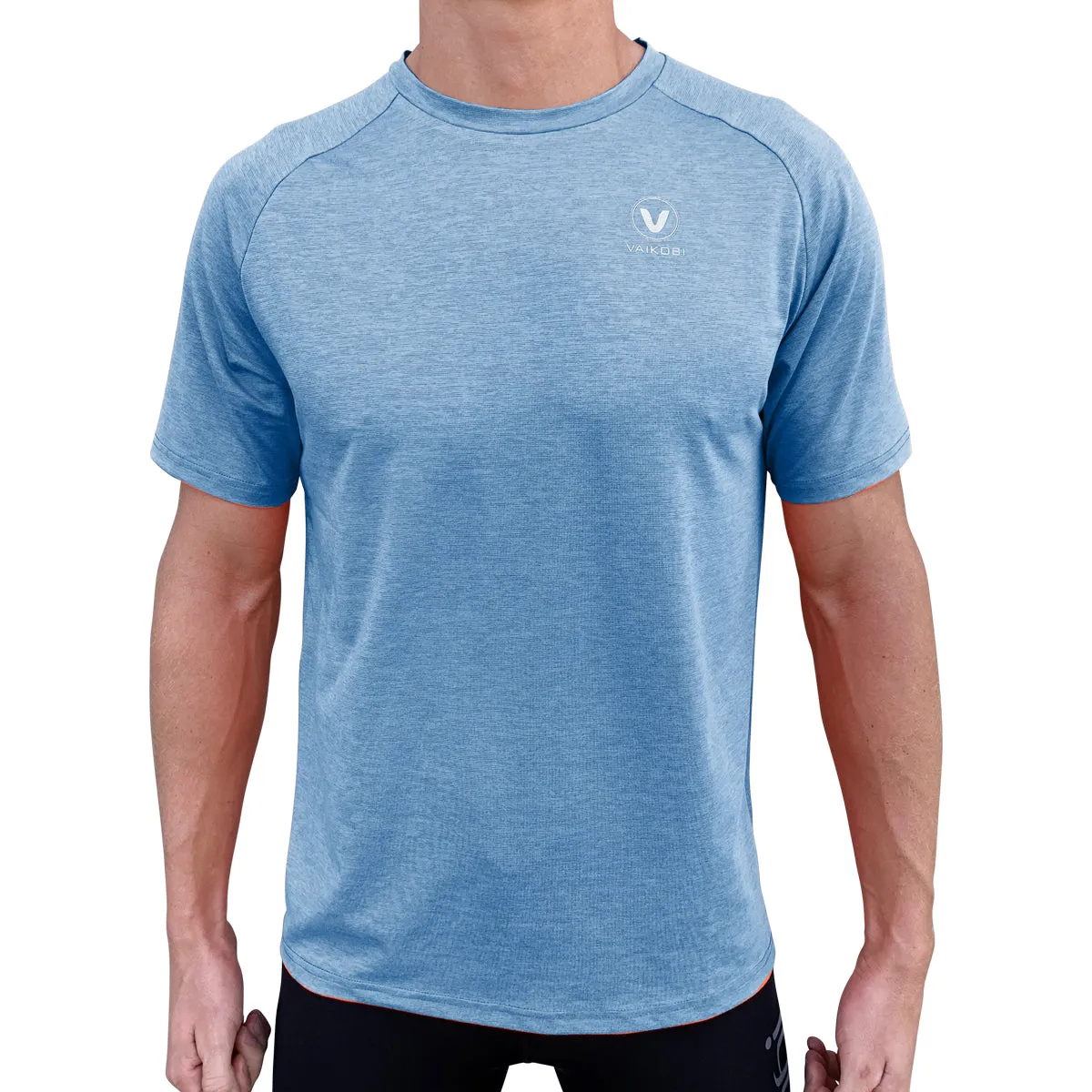 UV Performance S/S Tech Tee - Heather Blue